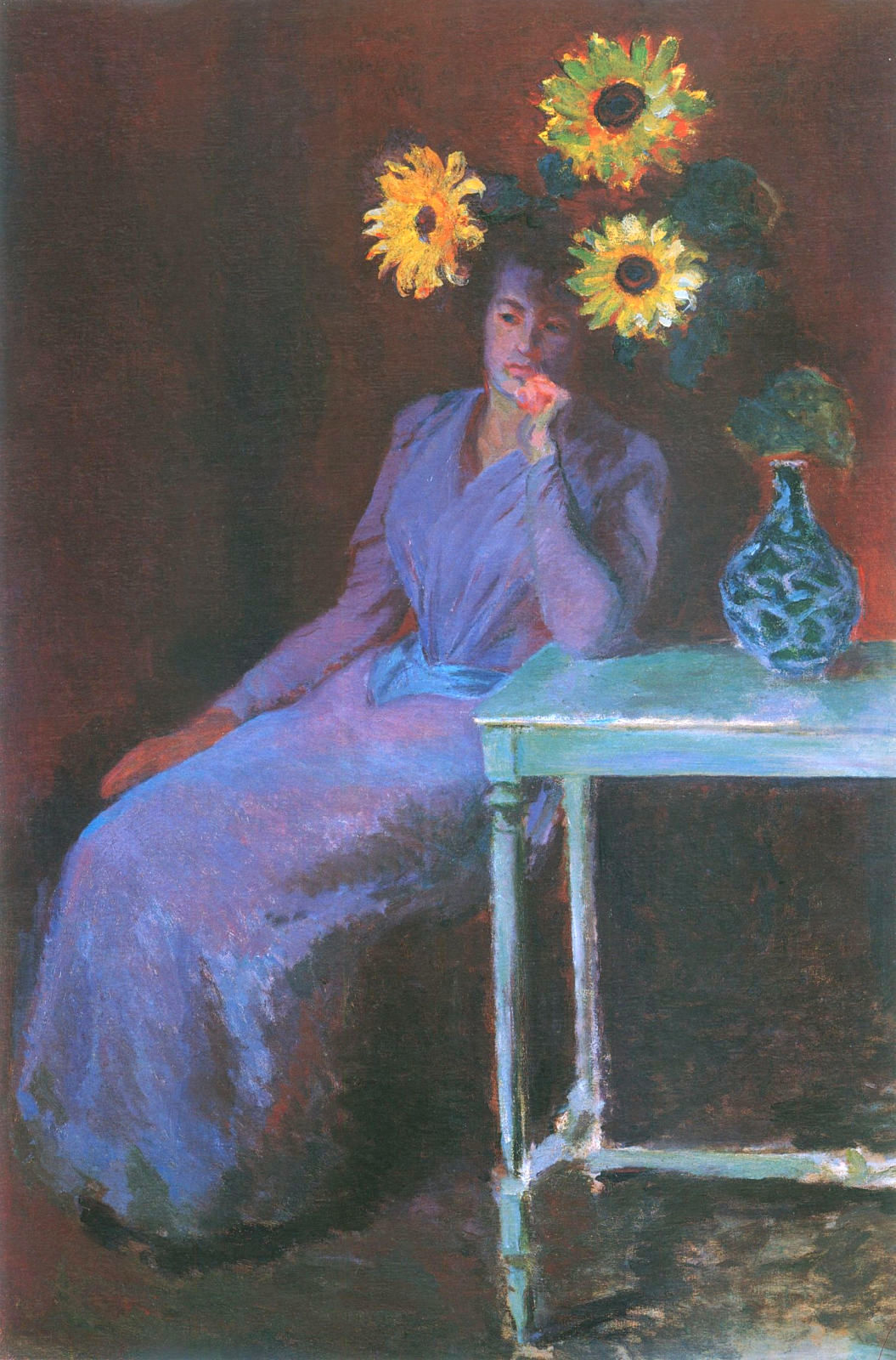 Self-Portrait with a Beret Claude Monet Malmo Sweden Oil 