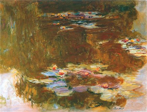Water Lily Pond - Claude Monet