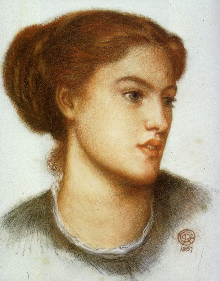 <b>Ellen Smith</b> - Dante Gabriel Rossetti - ellen-smith-1867