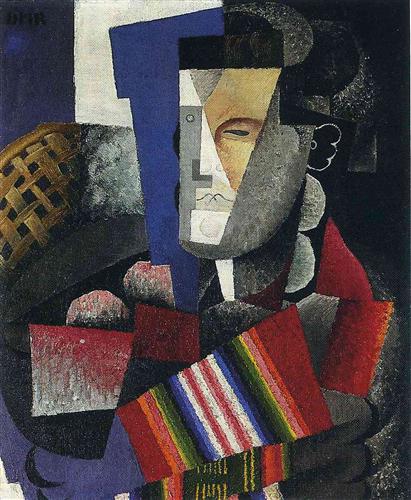 Portrait de Martin Luis Guzman - Diego Rivera