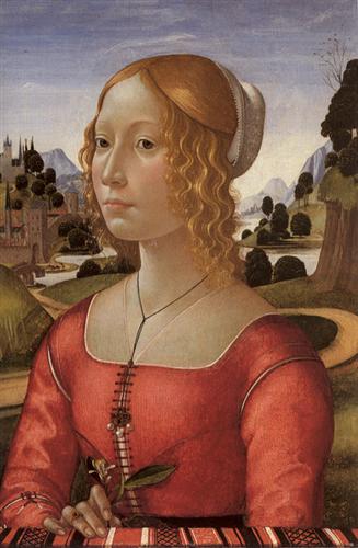 Portrait of a Lady - Domenico Ghirlandaio