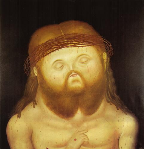 Head of Christ - Fernando Botero