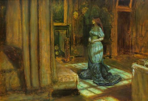 The Eve of Saint Agnes - John Everett Millais