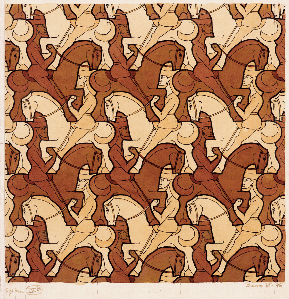 Horseman - M.C. Escher - WikiArt.org