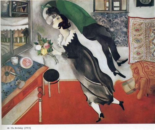 The Birthday - Marc Chagall