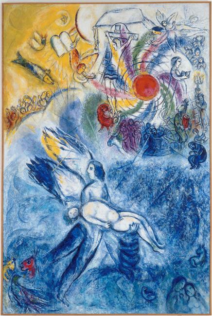 The Creation of Man - Marc Chagall - WikiArt.org - encyclopedia of