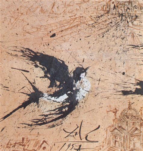 Swallow - Salvador Dali