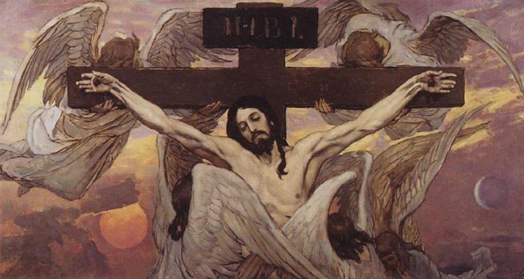 Crucified Christ - Vasnetsov Viktor