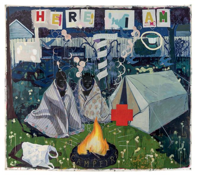 Campfire Girls, 1995 - Kerry James Marshal