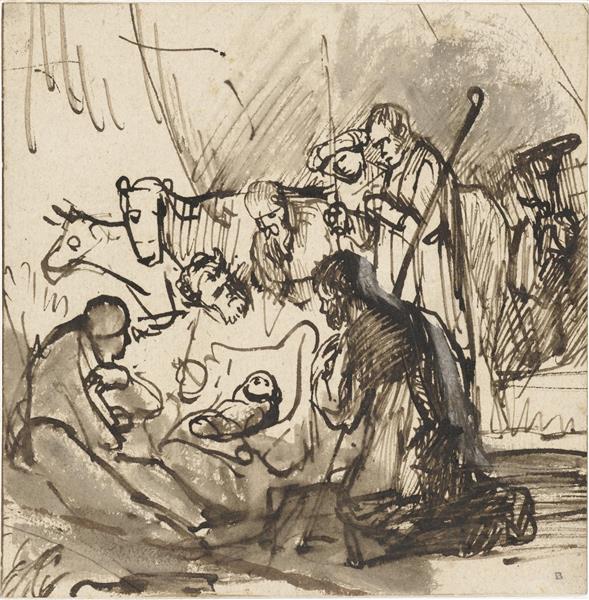 The Adoration of the Shepherds, 1648 - Carel Fabritius