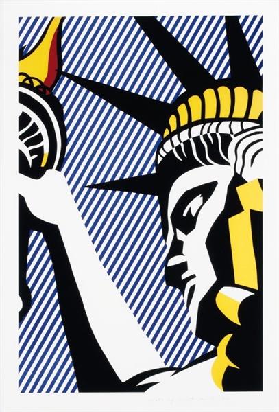 I Love Liberty, 1982 - Рой Лихтенштейн