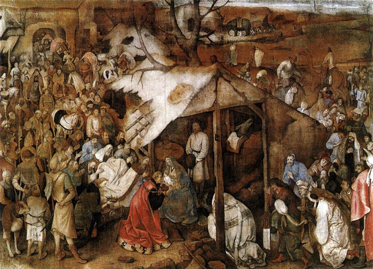 The Adoration of the Kings, c.1556 - Pieter Bruegel the Elder