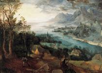 Paisagem com a Parábola do Semeador - Pieter Bruegel o Velho