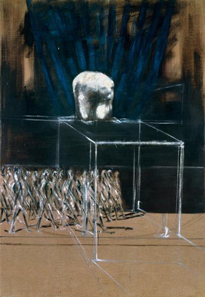 Marching Figures, 1952 - Francis Bacon