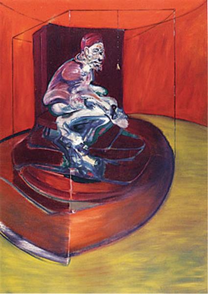 Study for the Portrait of Pope Innocent X, 1965 - Francis Bacon