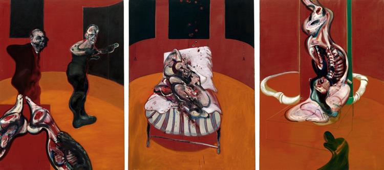 Three Studies for a Crucifixion, 1962 - Francis Bacon