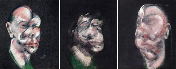 Study for Three Heads, 1962 - Francis Bacon