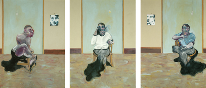Three Portraits: Posthumous Portrait of George Dyer, Self-portrait, and Portrait of Lucian Freud, 1973 - Francis Bacon