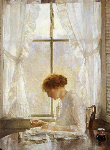 The Seamstress, 1916 - Джозеф Родефер Де Камп