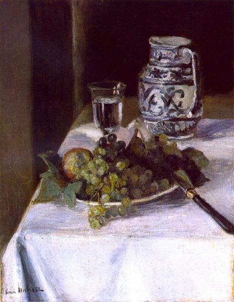 Still Life with Grapes, 1896 - Henri Matisse