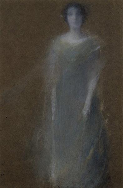 Unknown Woman, 1890 - Thomas Dewing