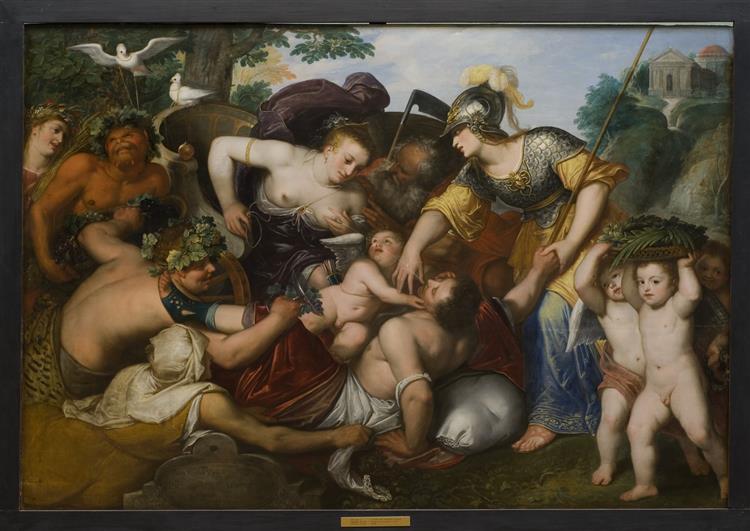 Allegory of the Temptations of Youth - Otto van Veen