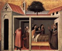 Beata Umiltà Heals a Sick Nun - Pietro Lorenzetti