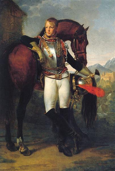 Portrait of Second Lieutenant Charles Legrand, 1810 - Антуан-Жан Гро