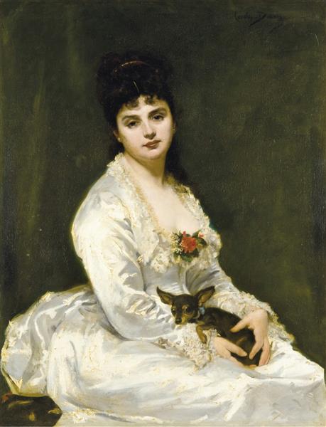 Madame Henry Fouquier, 1876 - Каролюс-Дюран