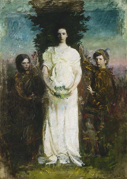My Children, 1897 - Abbott Thayer