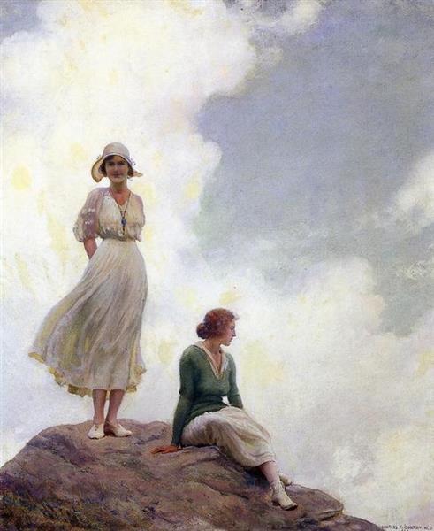 The Boulder, 1905 - Charles Courtney Curran
