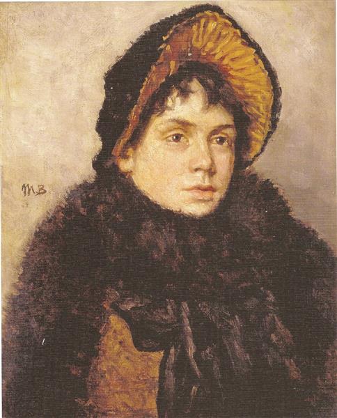 Portrait of a Woman - Мария Константиновна Башкирцева