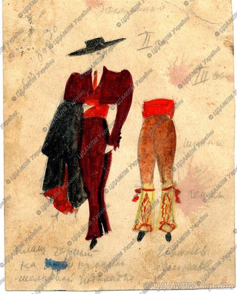 Costume Design, 1948 - Alexander Khvostenko-Khvostov
