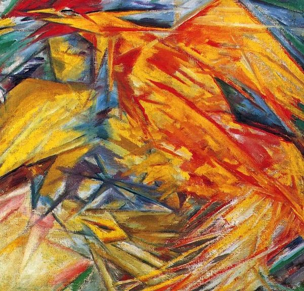 Rooster and Hen - Mikhail Larionov