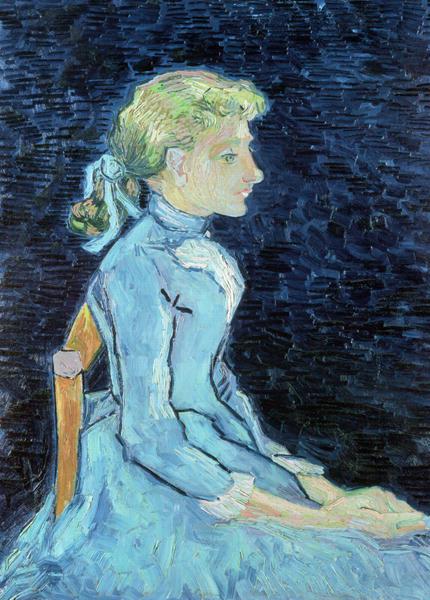 Портрет Аделін Раву, 1890 - Вінсент Ван Гог