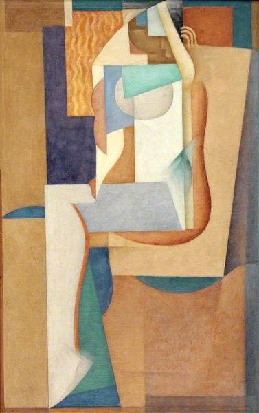 Cubist Composition. Sitting Woman, 1924 - Витаутас Кайрюкштис