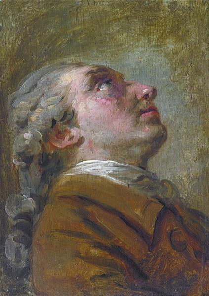 Portrait of the Artist Simon-mathurin Lantara (1729-1778) - Claude Joseph Vernet