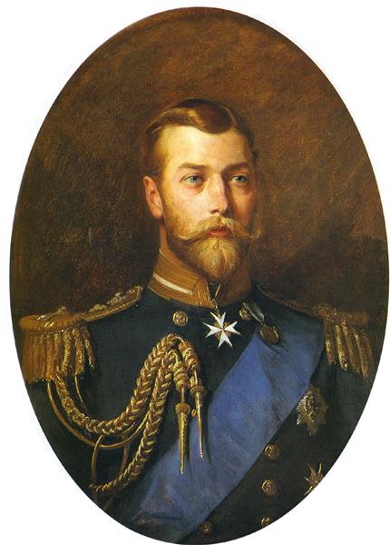 Prince George of Wales, later King George V, 1892 - Люк Филдес