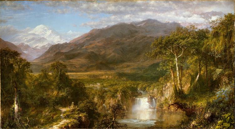 Le Cœur des Andes, 1859 - Frederic Edwin Church - WikiArt.org