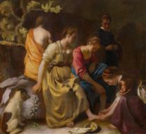 Diana and her Companions - Johannes Vermeer