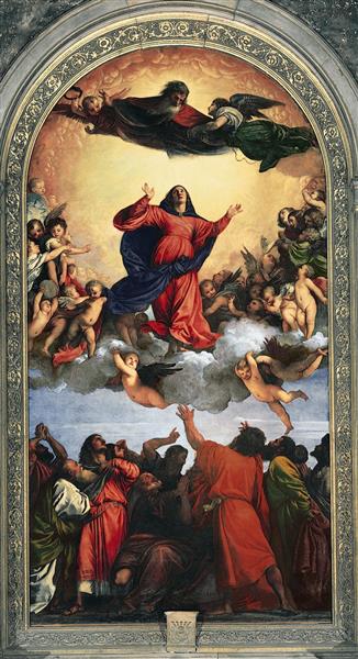 Assumption of the Virgin, 1516 - 1518 - Titian