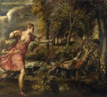 Death of Actaeon - Tiziano