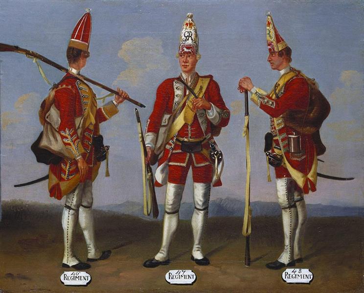 Grenadier Regents, 1721 - David Morier
