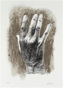 The Artist's Hand I - 亨利·摩爾