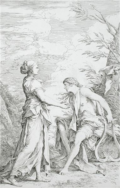 Apollo and the Cumean Sibyl, 1661 - Сальватор Роза