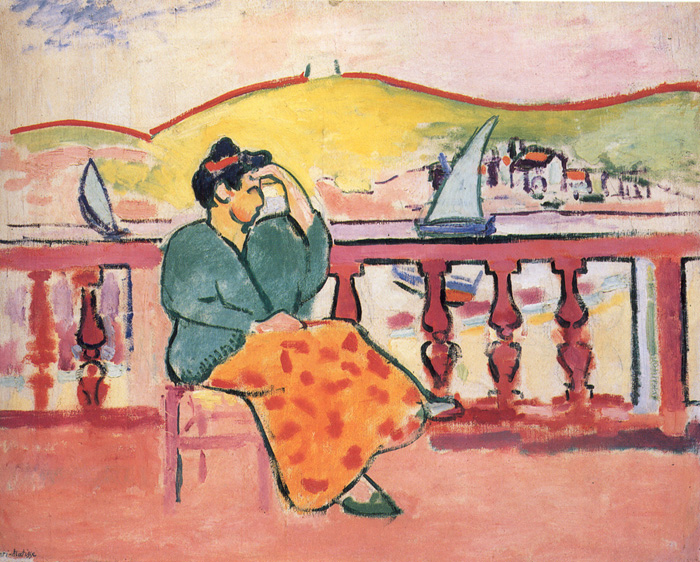 Lady on a Terrace, 1907 - Анри Матисс