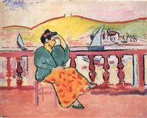 Lady on a Terrace - Henri Matisse
