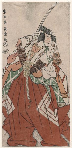 Ichikawa Komazō III as Shinozuka Gorō, 1795 - Tōshūsai Sharaku