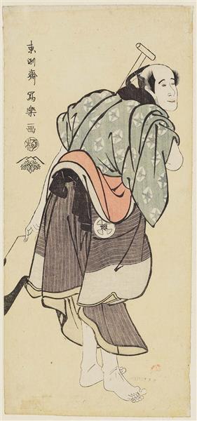 Ōtani Tokuji as Monogusa Tarō, 1794 - 東洲齋寫樂