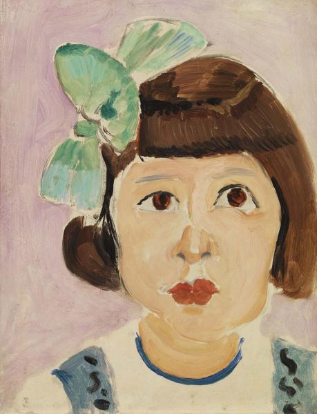 Head of a Young Girl, 1917 - 馬蒂斯